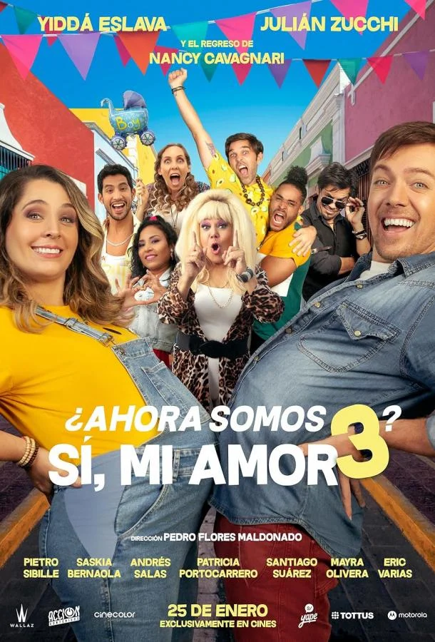 Смотреть Фильм Теперь нас трое? Да, любимый(2025) бесплатно